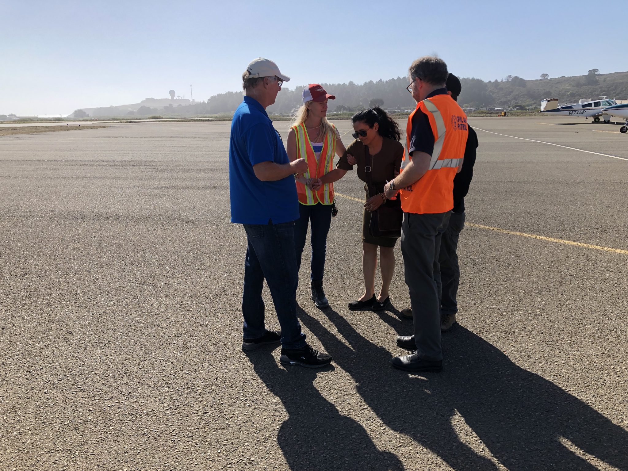 Disaster Airlift Response Team at San Carlos Airport San Carlos