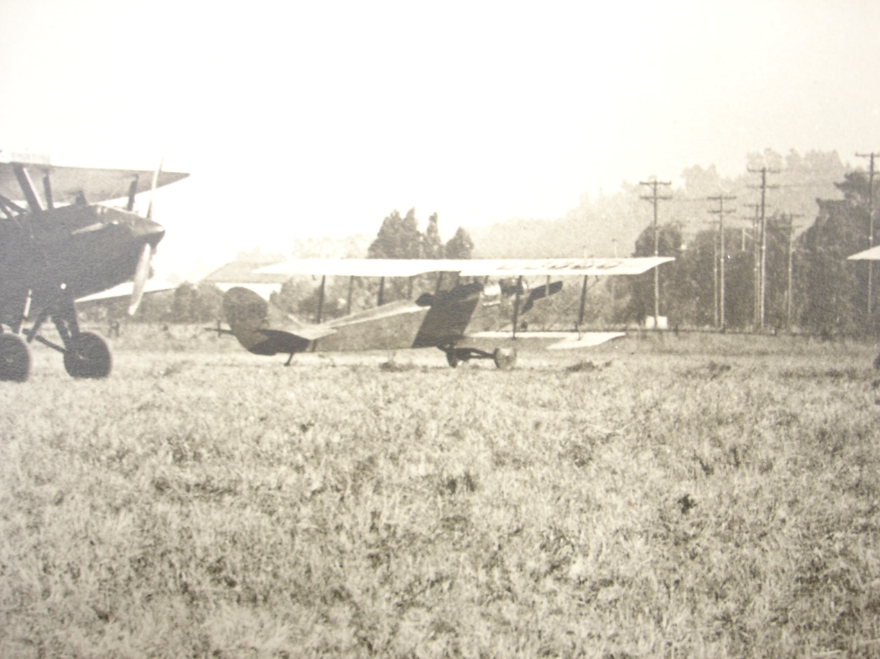 flight_line Flight line at San Carlos Airport 1920s