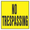 No Trespassing